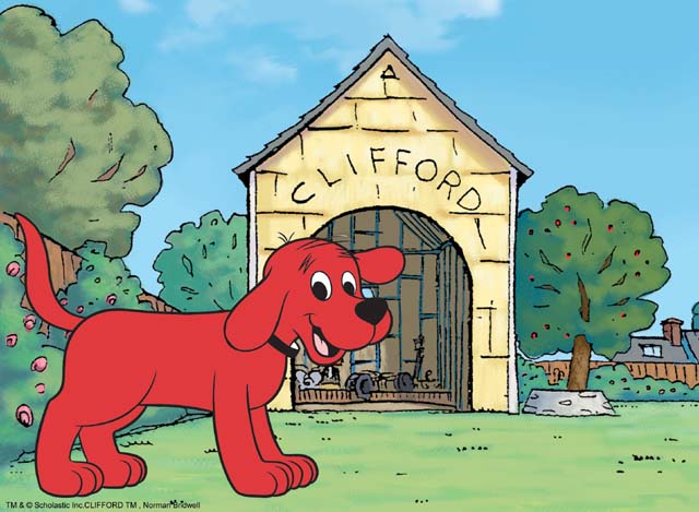 clifford den stora röda hunden